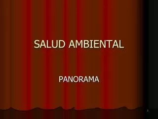 salud ambiental