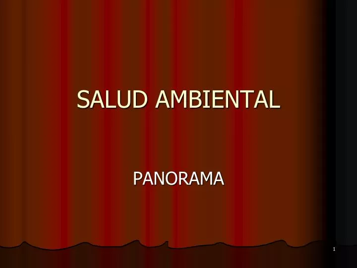 salud ambiental