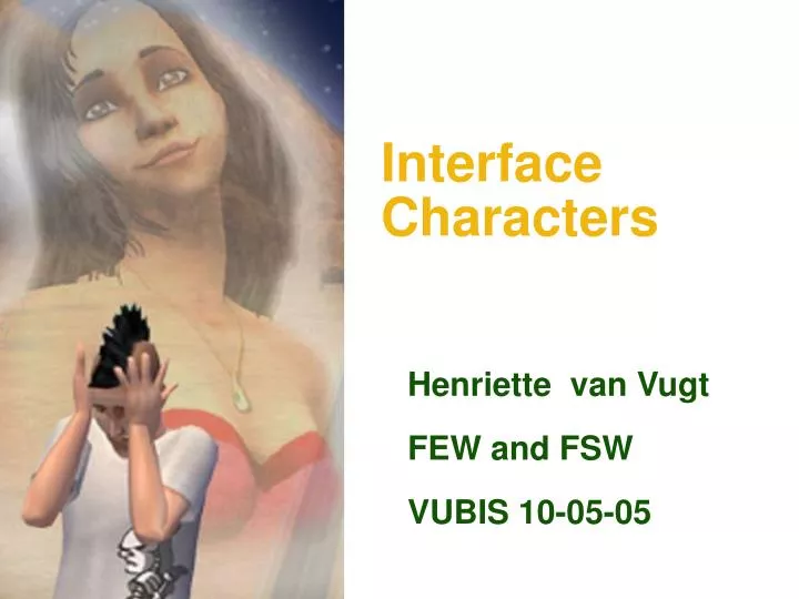 interface characters