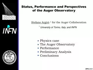 Status, Performance and Perspectives of the Auger Observatory