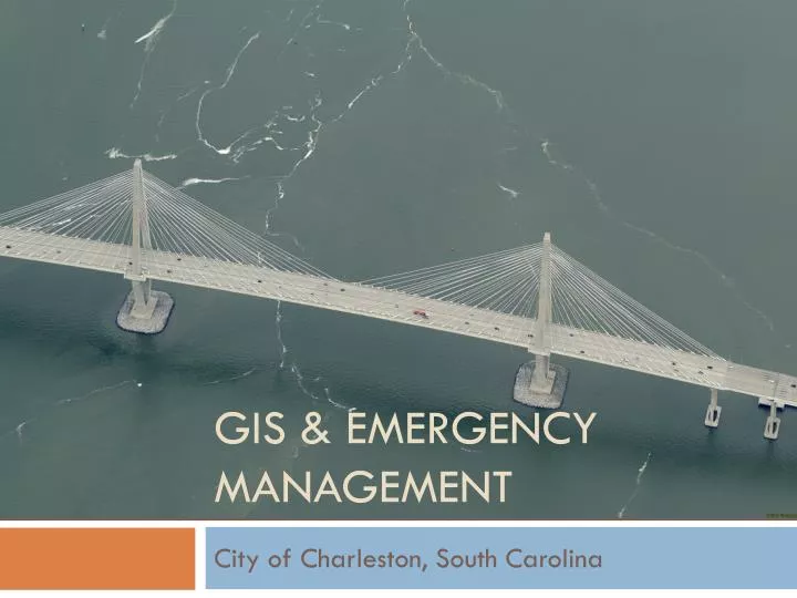 gis emergency management