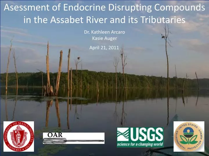 asessment of endocrine disrupting compounds in the assabet river and its tributaries