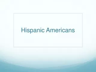 Hispanic Americans