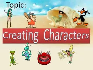 Creating Characters