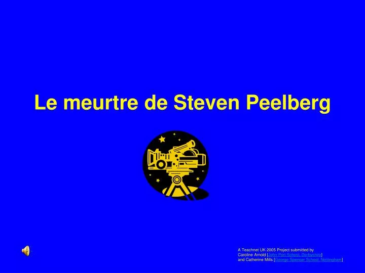 le meurtre de steven peelberg