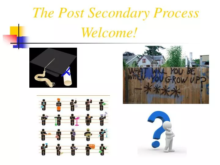 the post secondary process