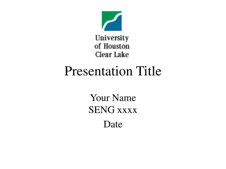 presentation title