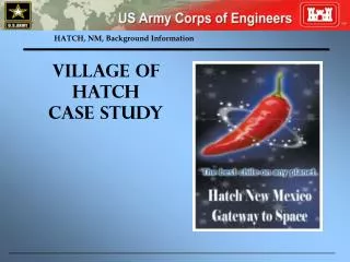HATCH, NM, Background Information