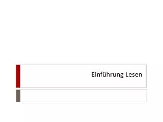 einf hrung lesen