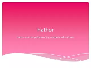 Hathor