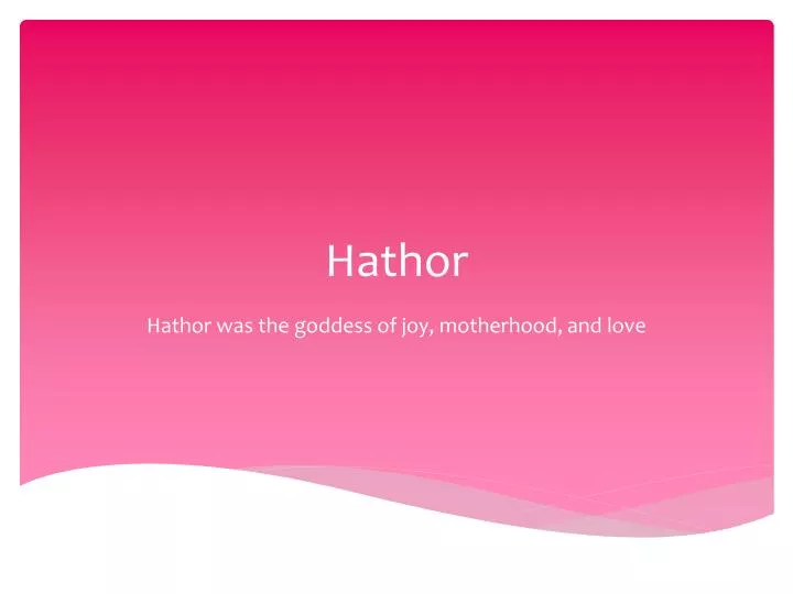 hathor