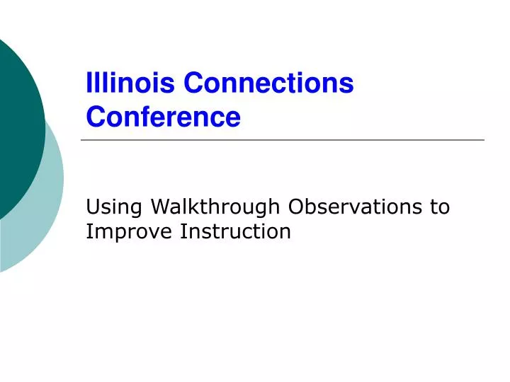 illinois connections conference