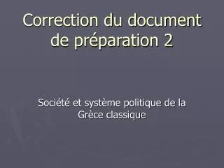 correction du document de pr paration 2