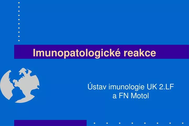 imunopatologick reakce
