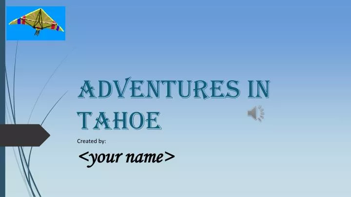 adventures in tahoe