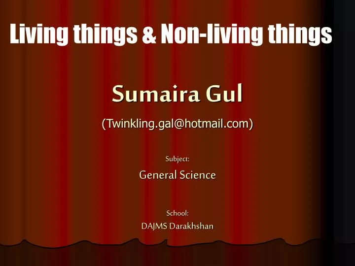 sumaira gul twinkling gal@hotmail com subject general science school dajms darakhshan