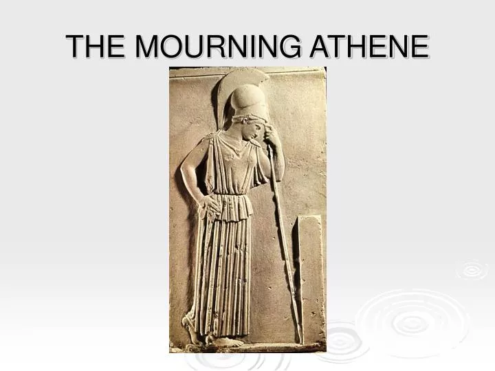 the mourning athene