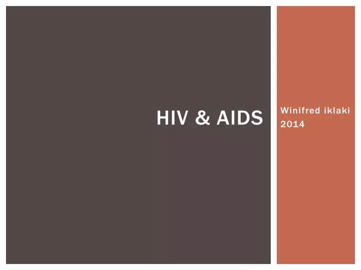 hiv aids