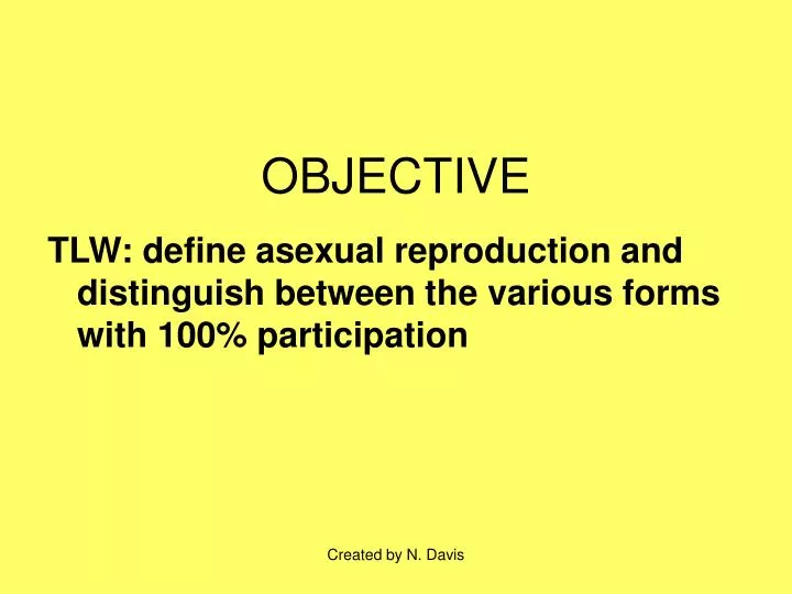 objective