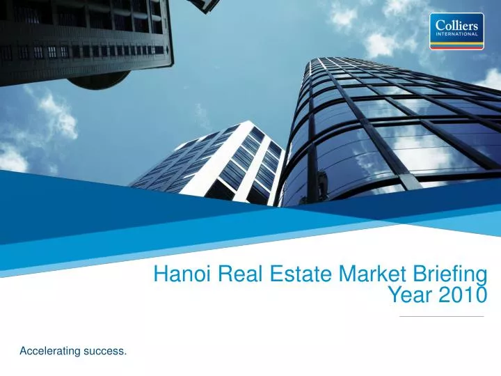 hanoi real estate market briefing year 2010