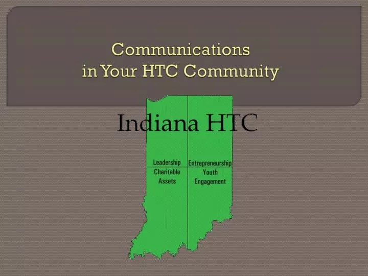 communications in your htc community