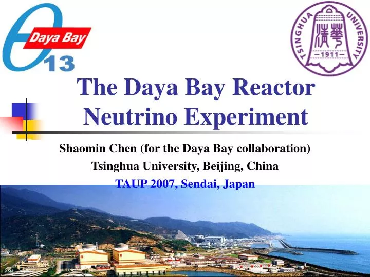 the daya bay reactor neutrino experiment