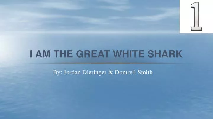 i am the great white shark