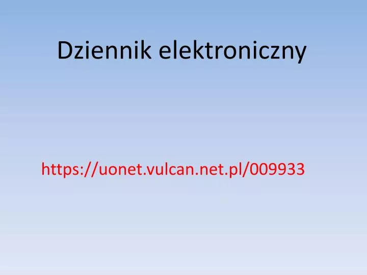 dziennik elektroniczny