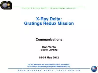 X-Ray Delta: Gratings Redux Mission