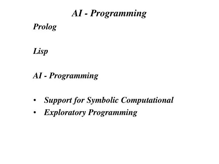 ai programming