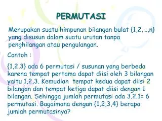 permutasi