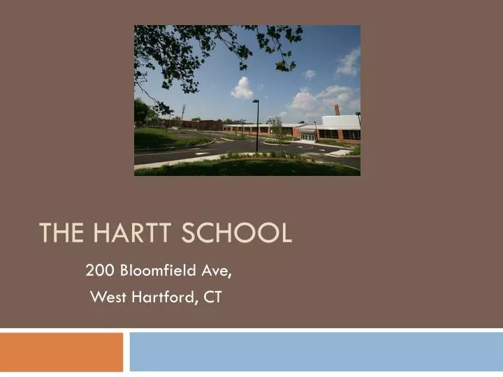 the hartt school