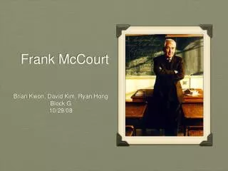 Frank McCourt