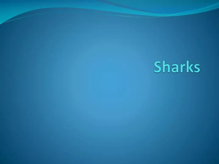 sharks