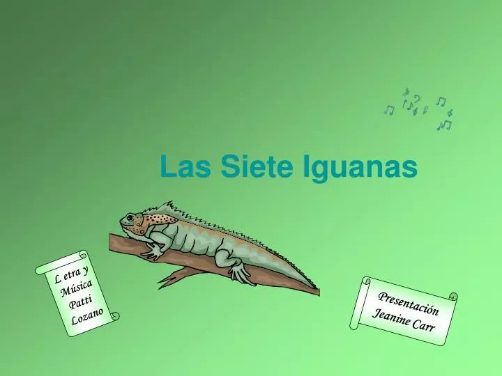 las siete iguanas