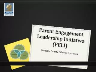 Parent Engagement Leadership Initiative (PELI)