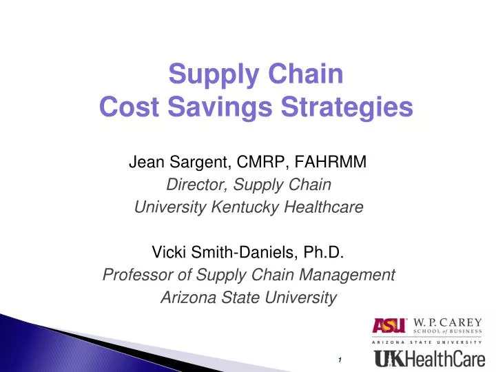 supply chain cost savings strategies