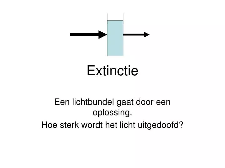 extinctie