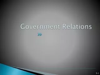 Government Relations