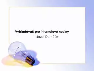 vyh ad va pre internetov noviny