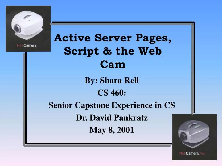 active server pages script the web cam