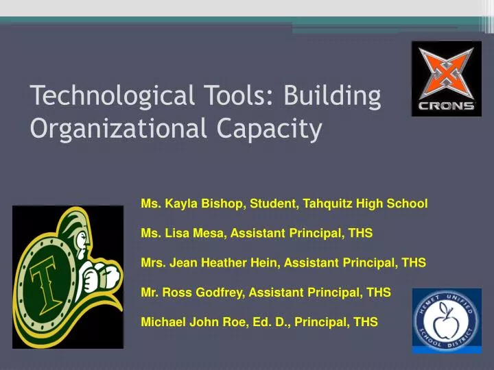 technological tools building organizational capacity
