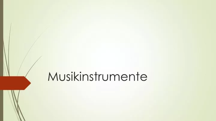musikinstrumente