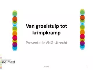 van groeistuip tot krimpkramp