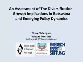 Conference 27-28 th Aug 2014, Gaborone