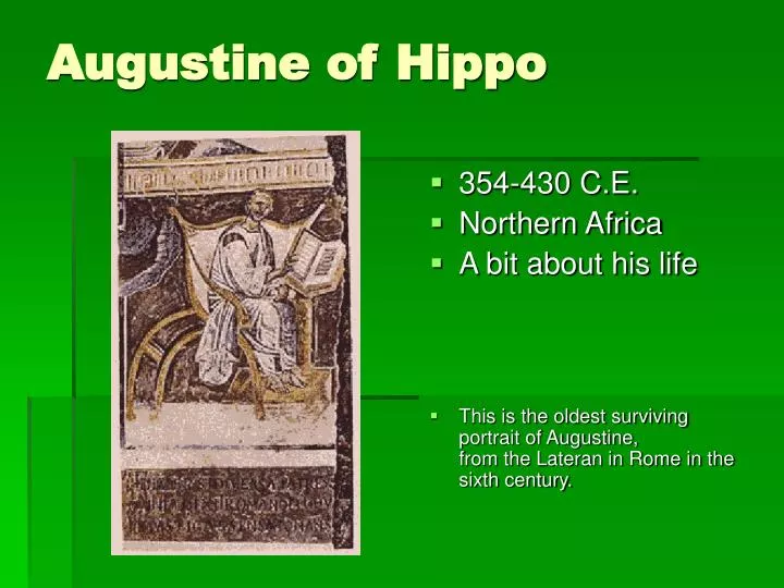 augustine of hippo