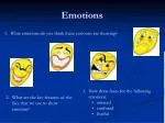 Emotions - slide 1
