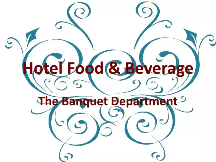 hotel food beverage