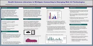 Health Sciences Librarians in Michigan: Connecting to Emerging Web 2.0 Technologies