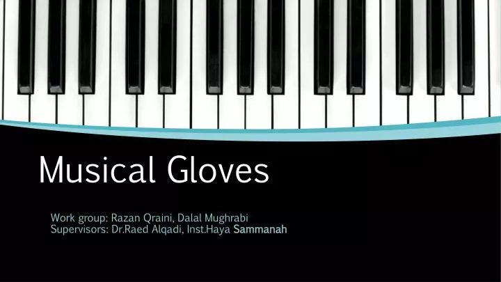 musical gloves
